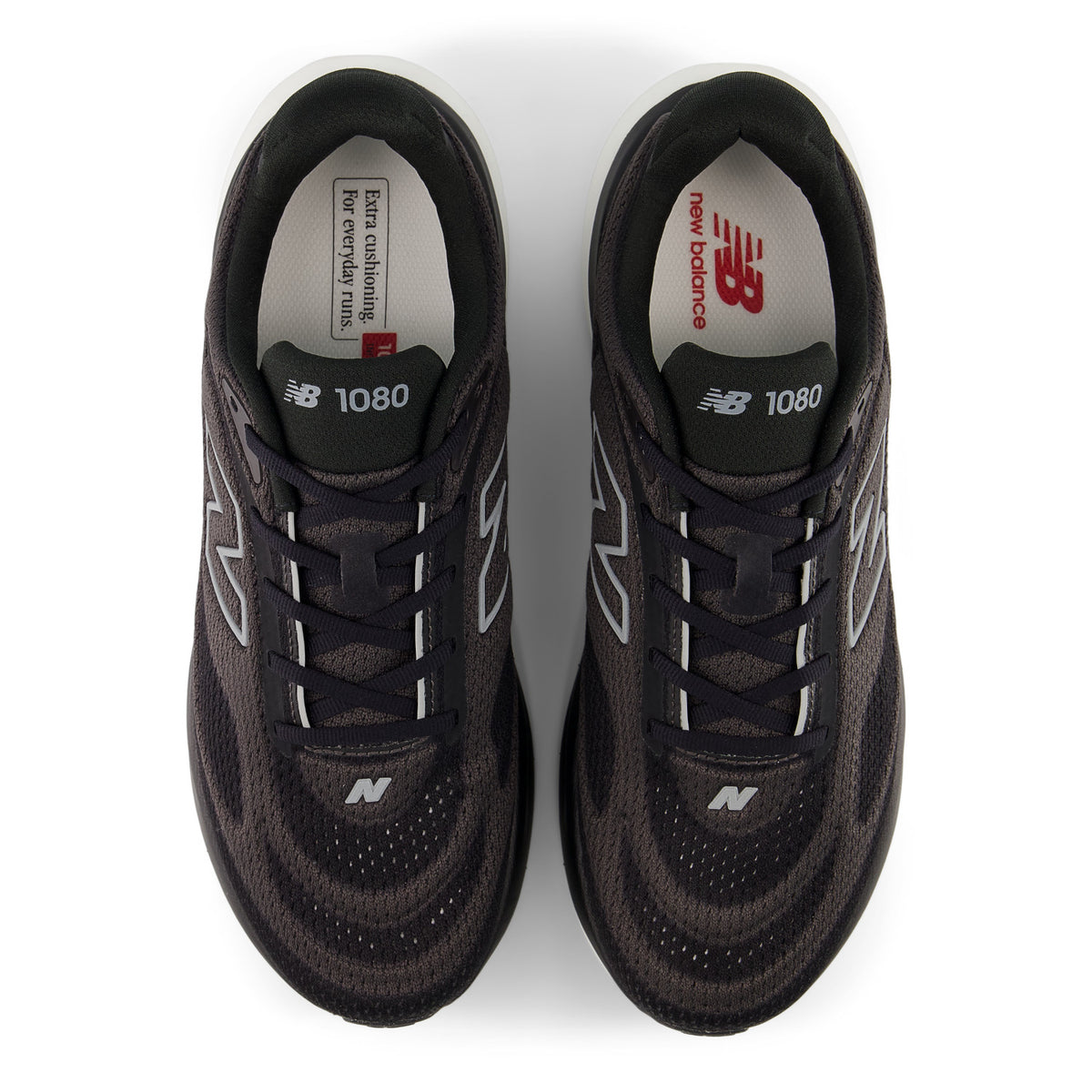 New Balance メンズ 1080 V15 ランニングシューズ, Olivine/Faded 