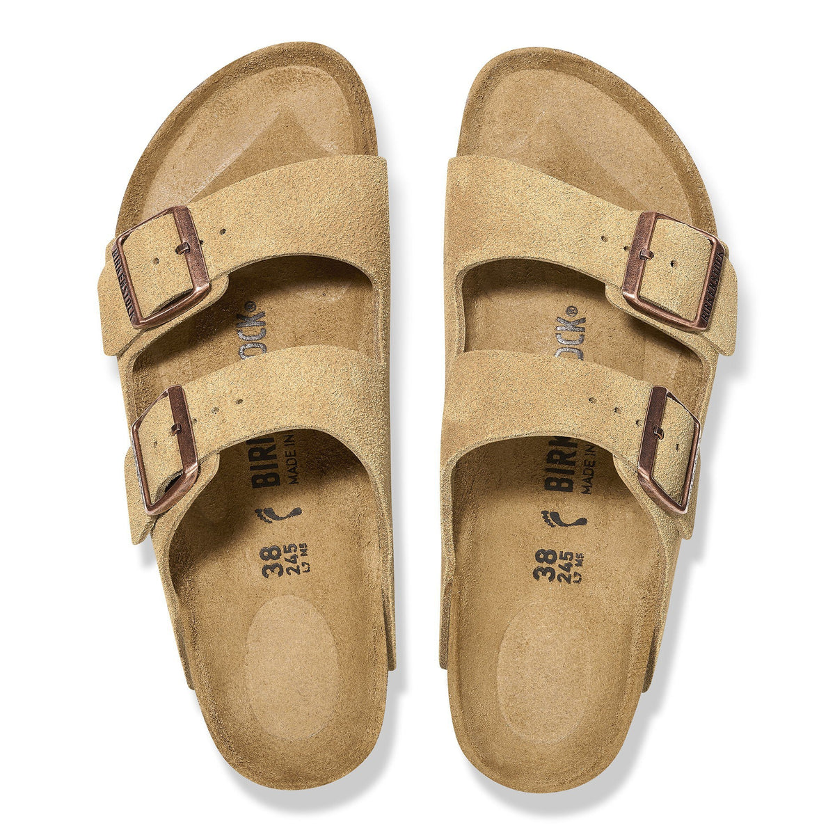 ARIZONA SUEDE LEATHER - LATTE CREAM | Performance Running  display picture 2