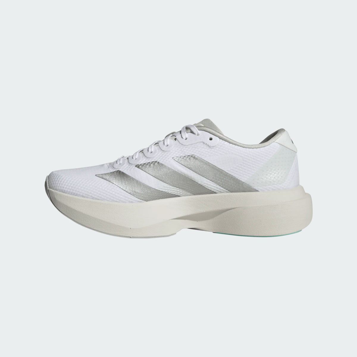 WOMEN'S ADIZERO EVO SL WOVEN - B - WHITE/WHITE/SILVER
