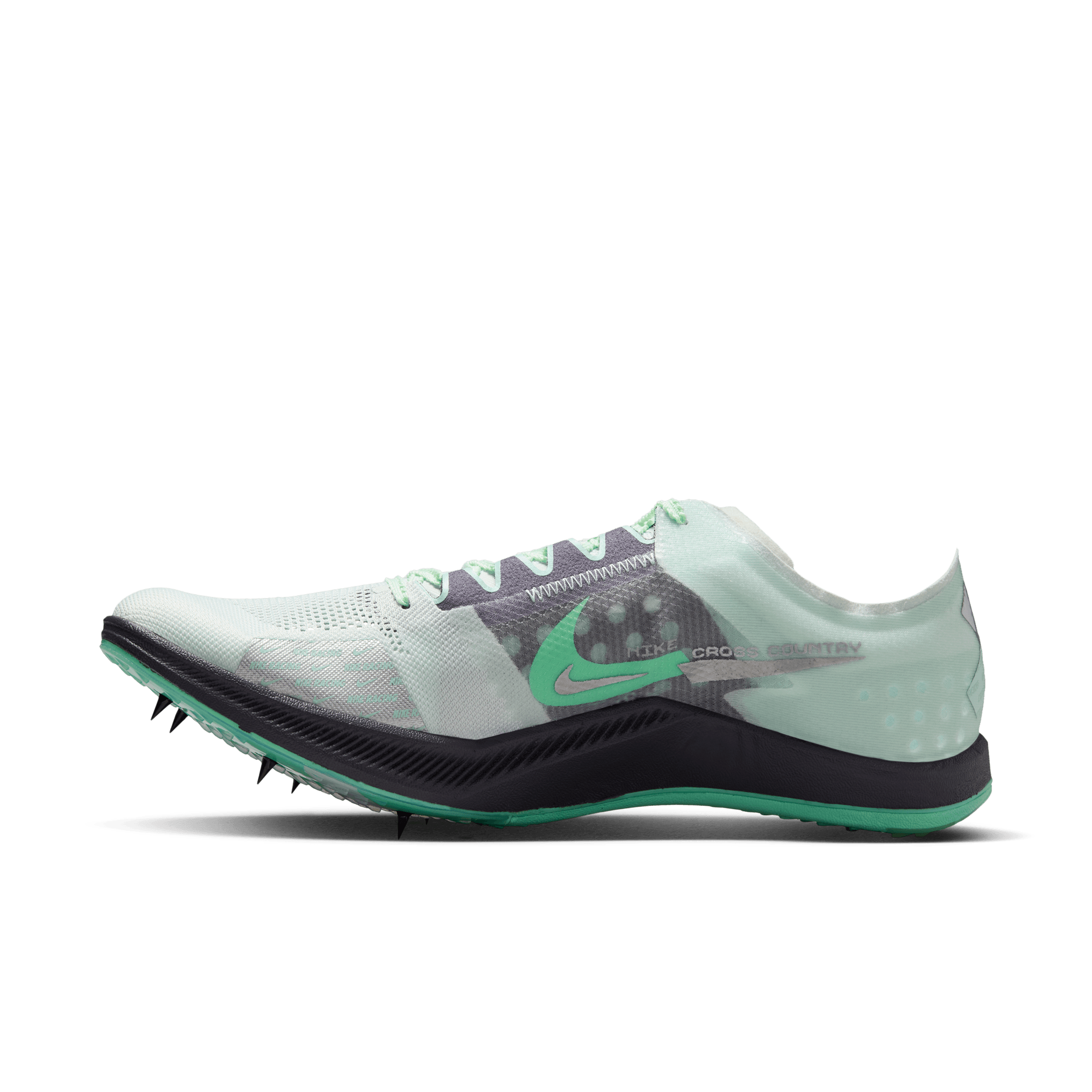 NIKE DRAGONFLY XC - 300 BARELY GREEN/METALLIC SILVER-GREEN GLOW