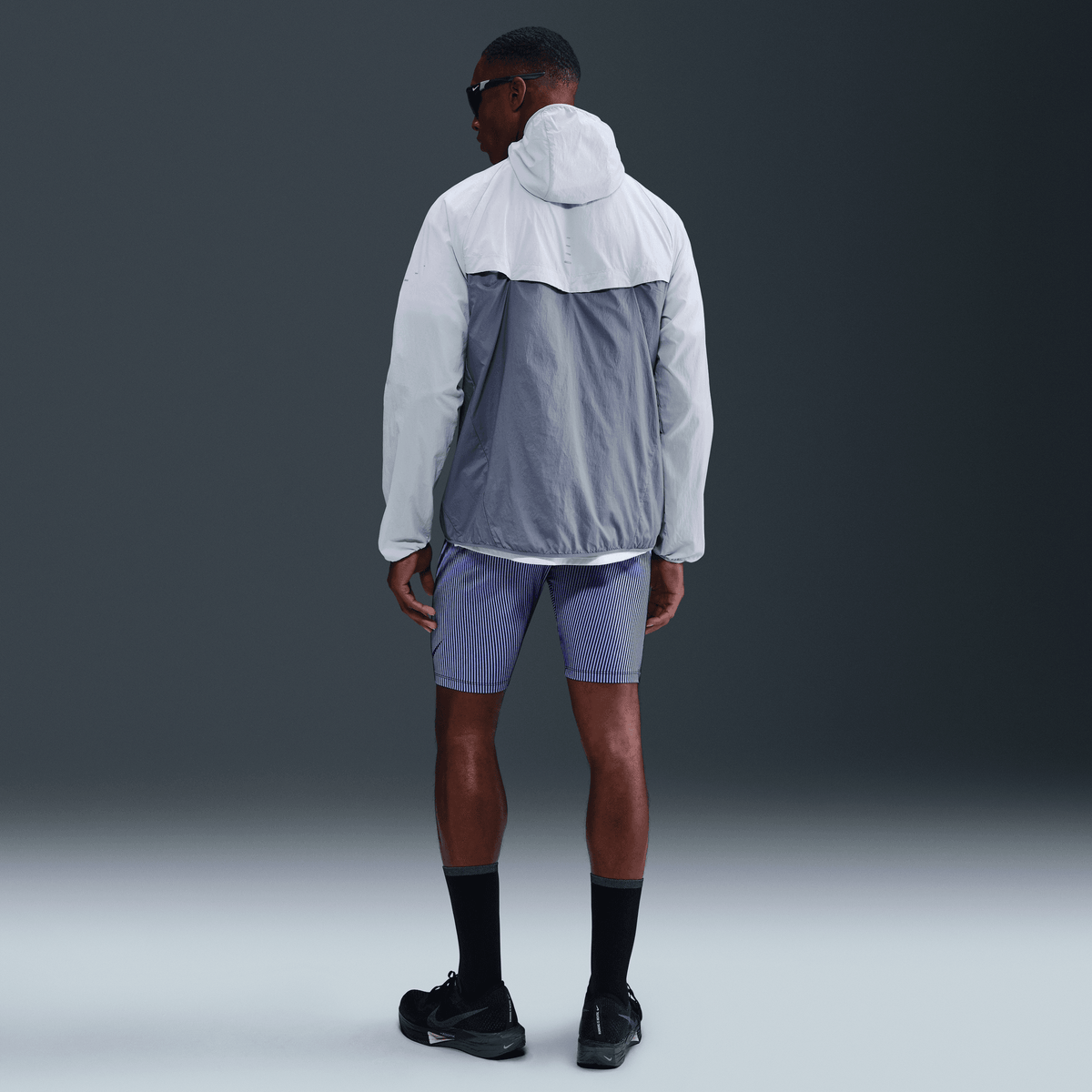 MEN'S STRIDE REPEL UV JACKET - 057 GHOST | Performance Running