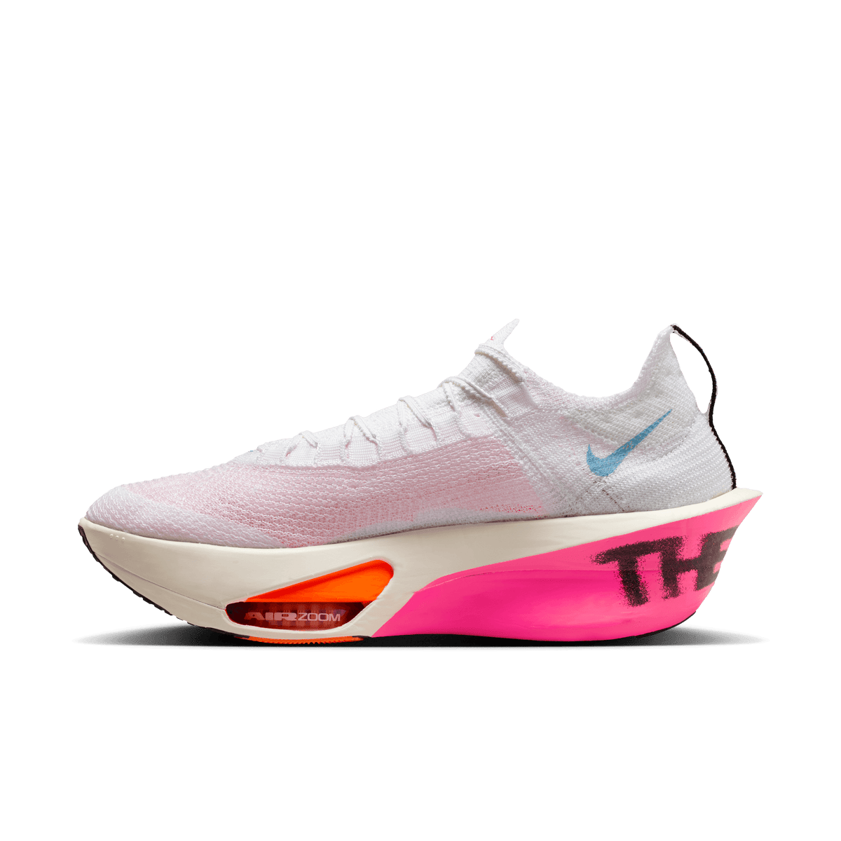 Nike AlphaFly 3 ランニングシューズ ホワイト/ピンク ALPHAFLY 3 - D - WHITE/SOFT PEARL | Performance Running Outfitters
