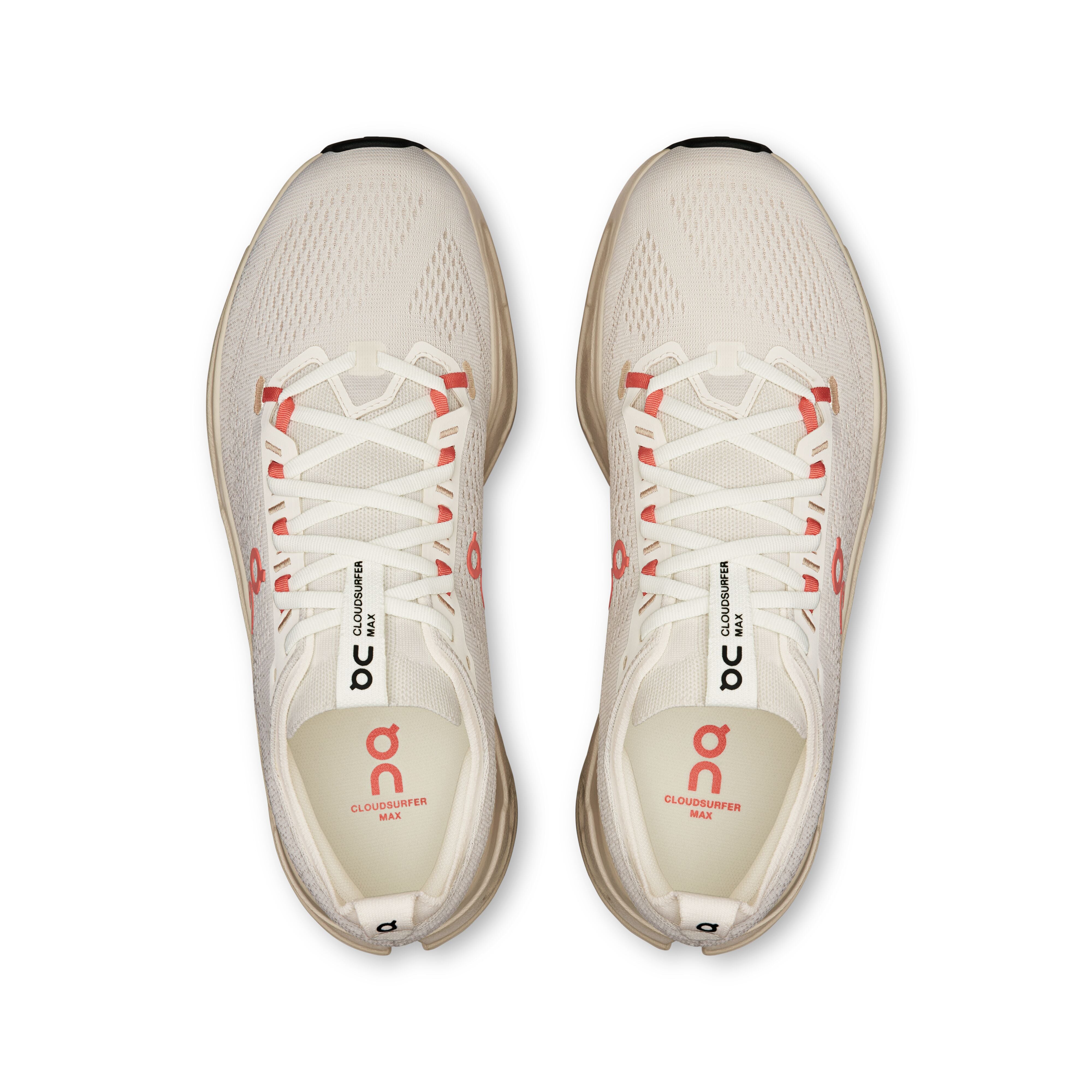 MEN'S CLOUDSURFER MAX - D - IVORY/SALMON | Performance Running