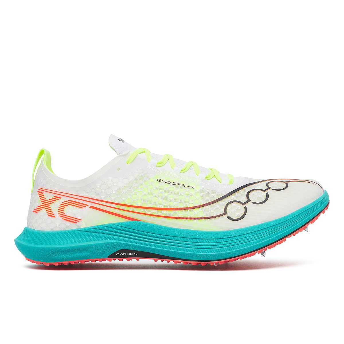 ENDORPHIN XC - WHITE/MUTANT | Performance Running Outfitters