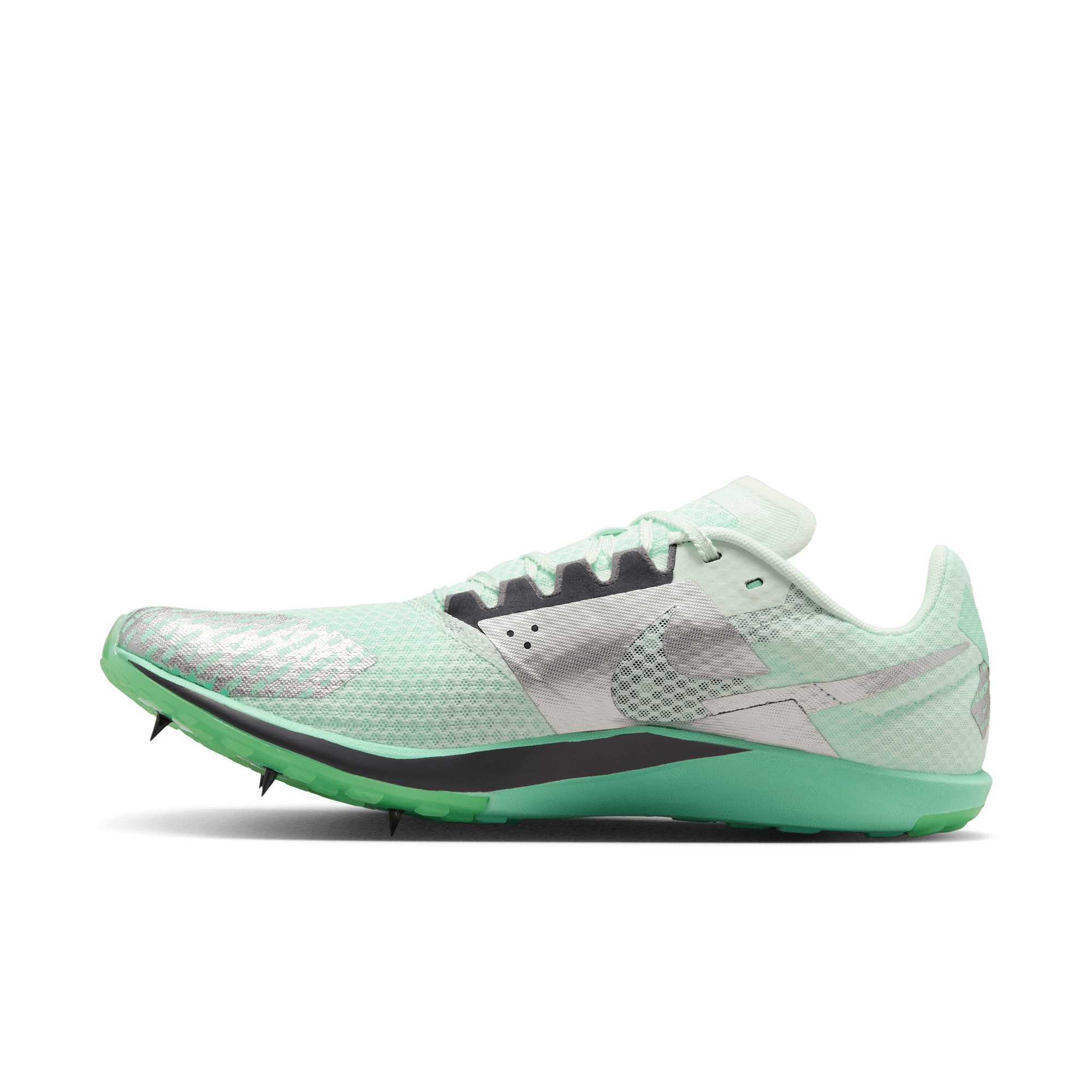 NIKE ZOOM RIVAL XC 6 - 300 BARELY GREEN/METALLIC SILVER-GREEN GLOW