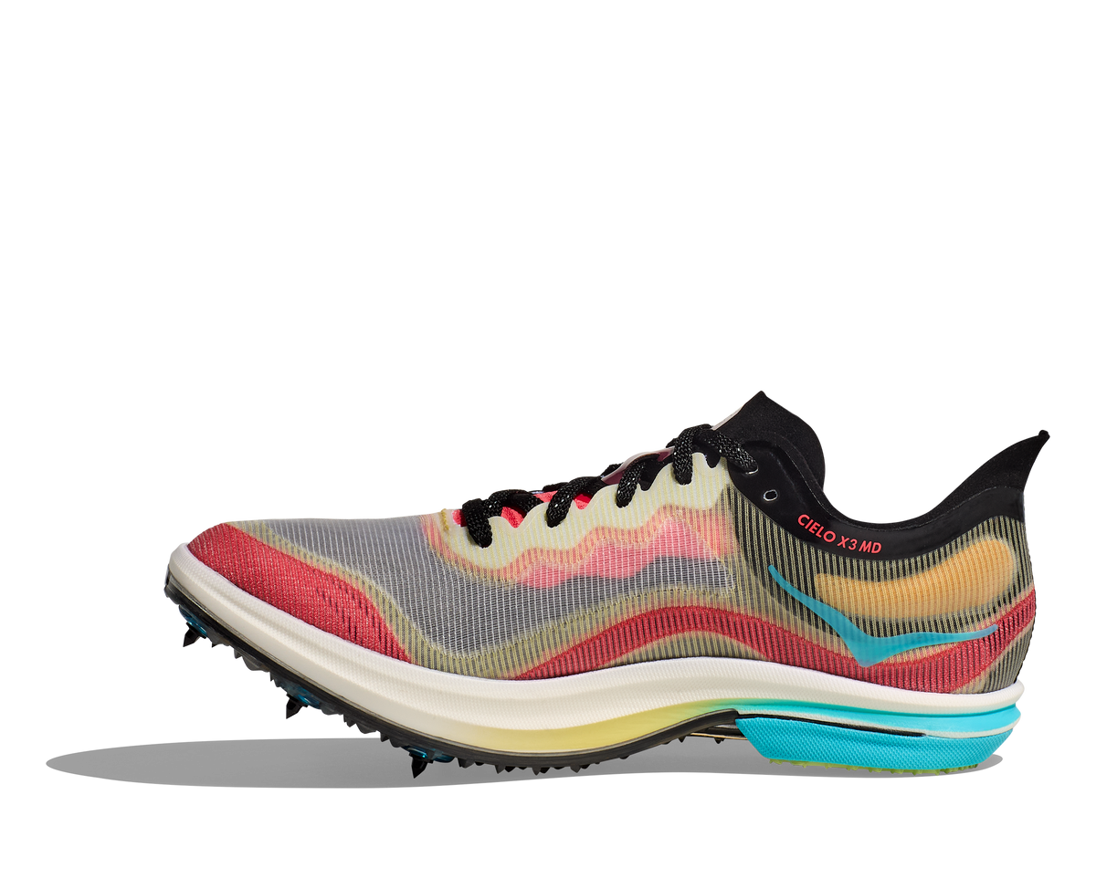 CIELO X3 MD - BYZ BLACK/YUZU | Performance Running Outfitters