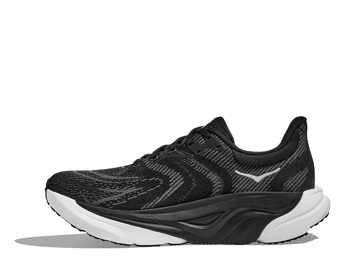 Hoka Men\'s Arahi 5 Black White Running Shoes Workout Athletic Comfort Casual 11D Male Hoka Men main image 2