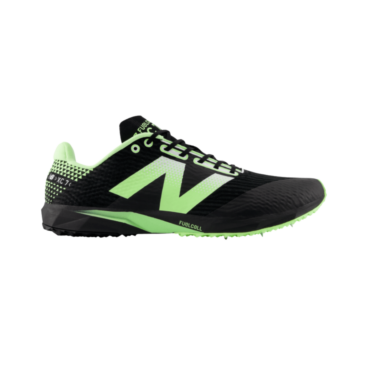 FUELCELL XC7 V5 - CB5 BLACK/GREEN | Performance Running Outfitters