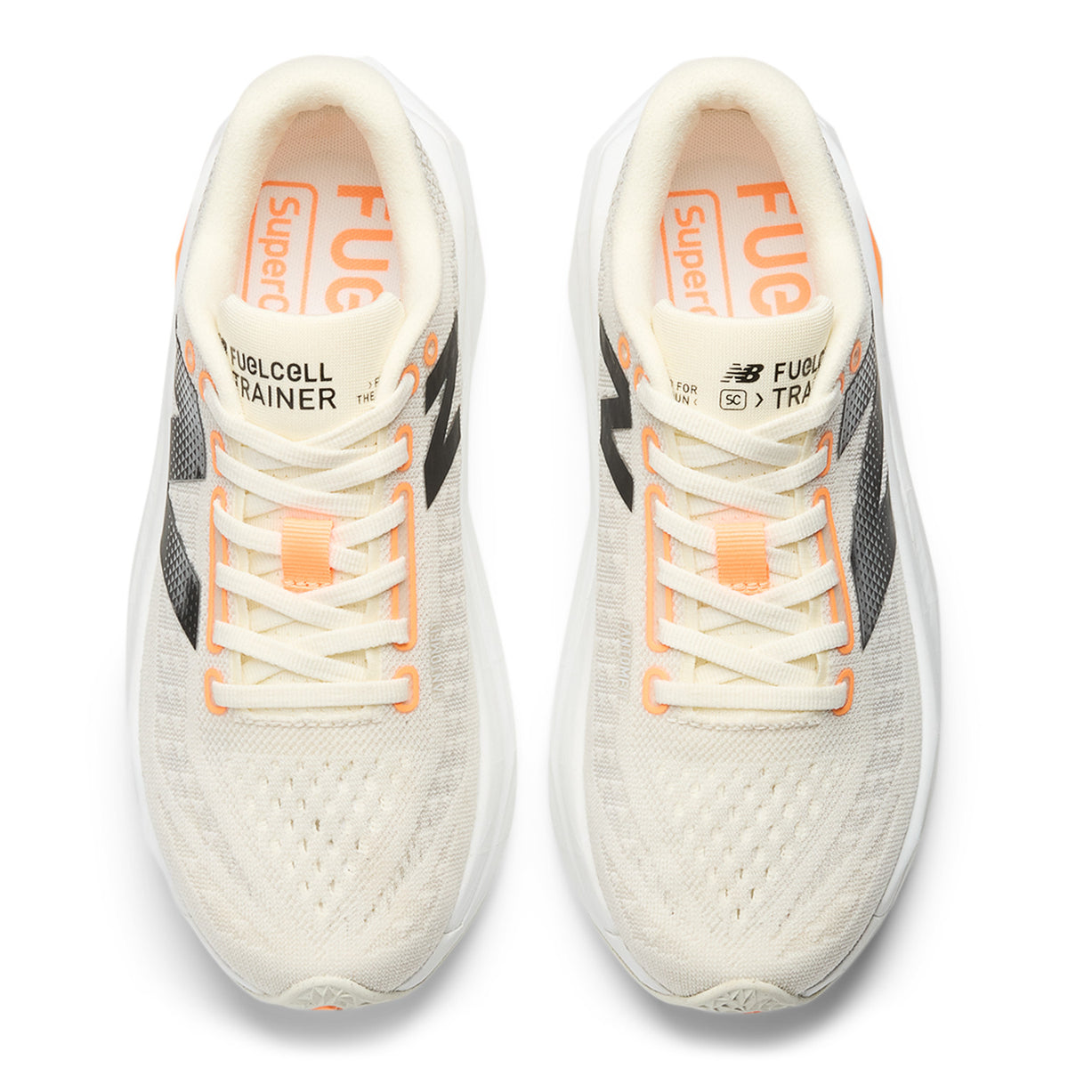 New Balance Men\'s FuelCell SuperComp Trainer v3 (CA - Angora/Hot Mango/Black) WOMEN main image 4