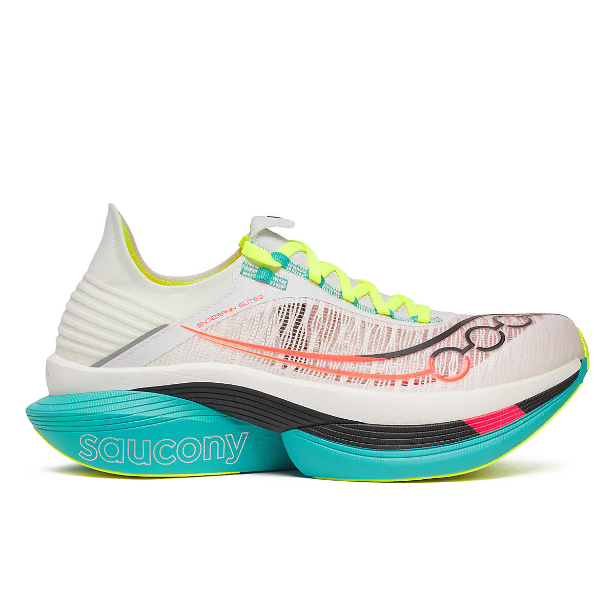 UNISEX ENDORPHIN ELITE 2 - D - WHITE/MUTANT | Performance Running