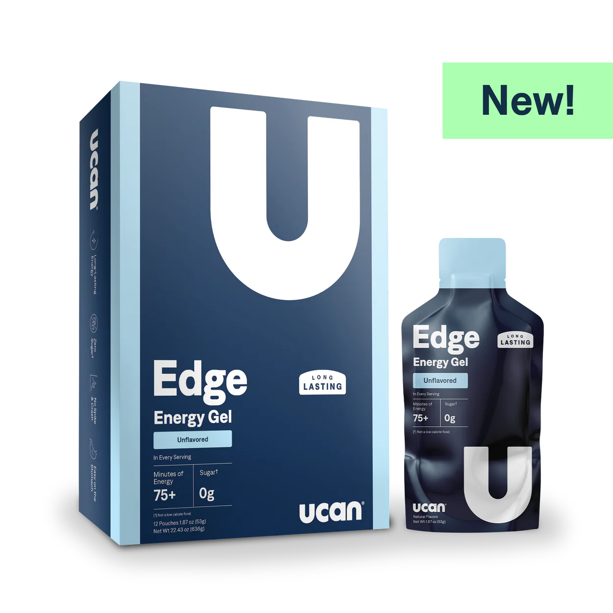 UCAN UCAN EDGE - SINGLE POUCH UNFLAVORED