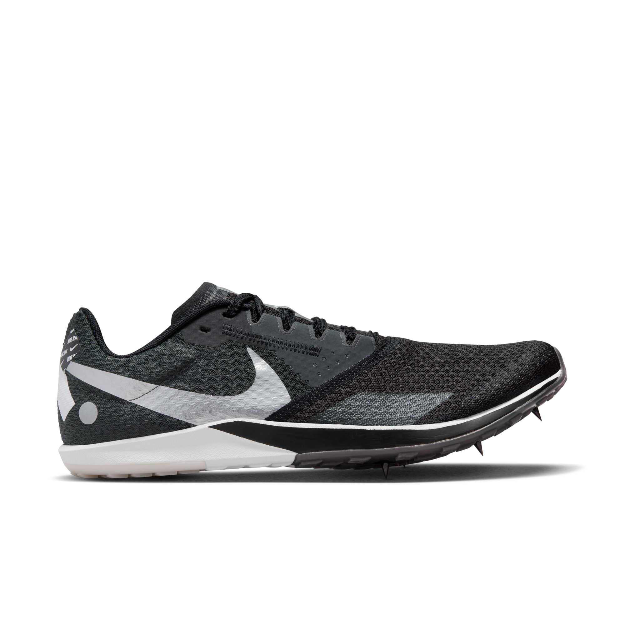 NIKE ZOOM RIVAL XC 6 - 001 BLACK/METALLIC SILVER 1.5