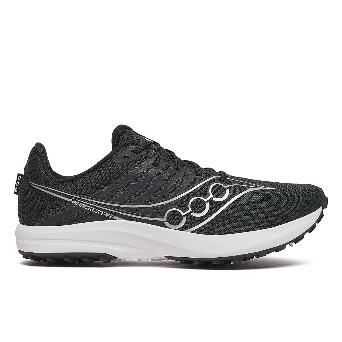 SAUCONY KILKENNY XC 10 SPIKE - BLACK/WHITE 3.5