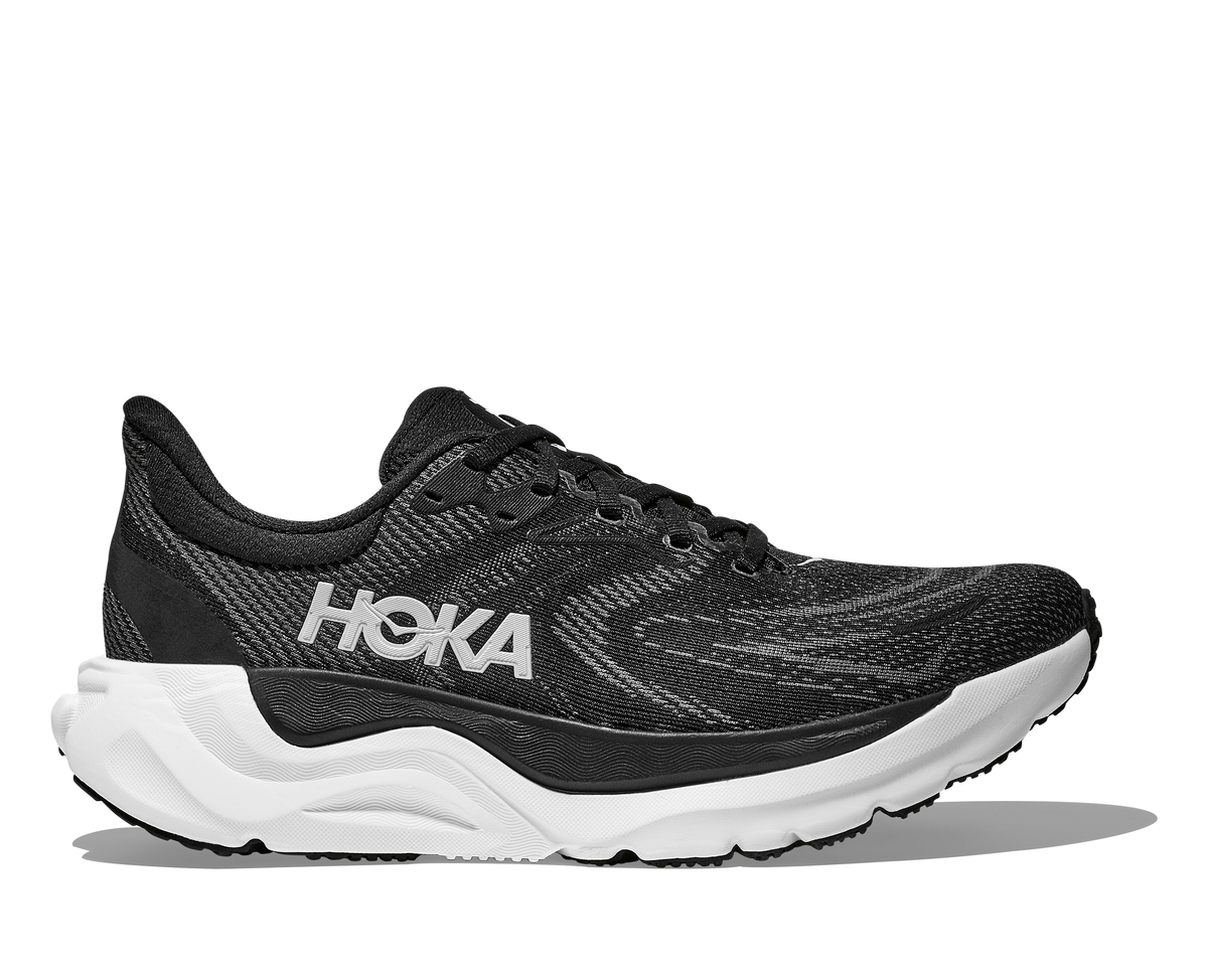 Hoka Men\'s Arahi 5 Black White Running Shoes Workout Athletic Comfort Casual 11D Hoka Men main image 2