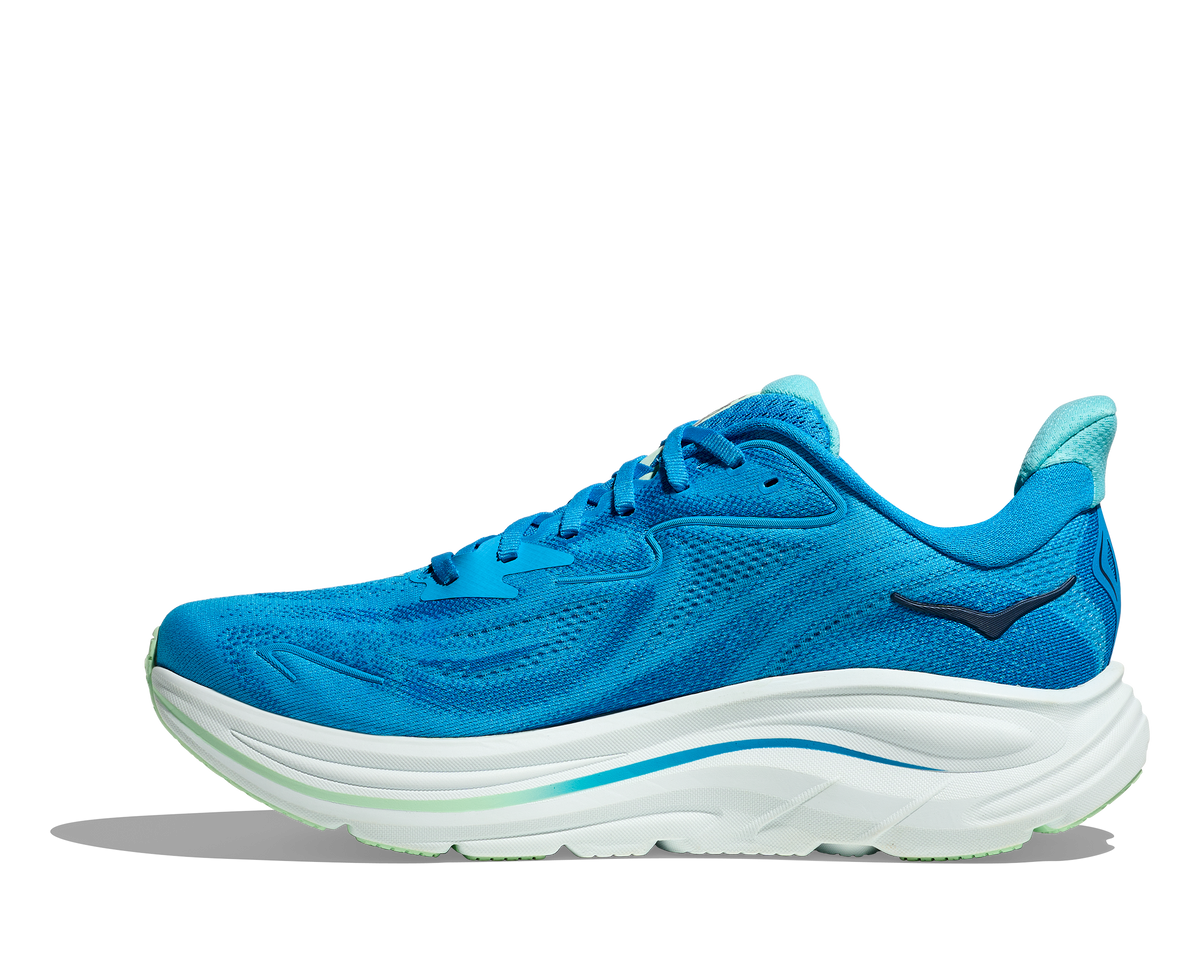 HOKA Men\' Clifton 10 Stucco/
Virtual Blue Running Shoes men size 12D gently used HOKA Clifton 10 Stucco / Virtual Blue | Hype DC main image 4