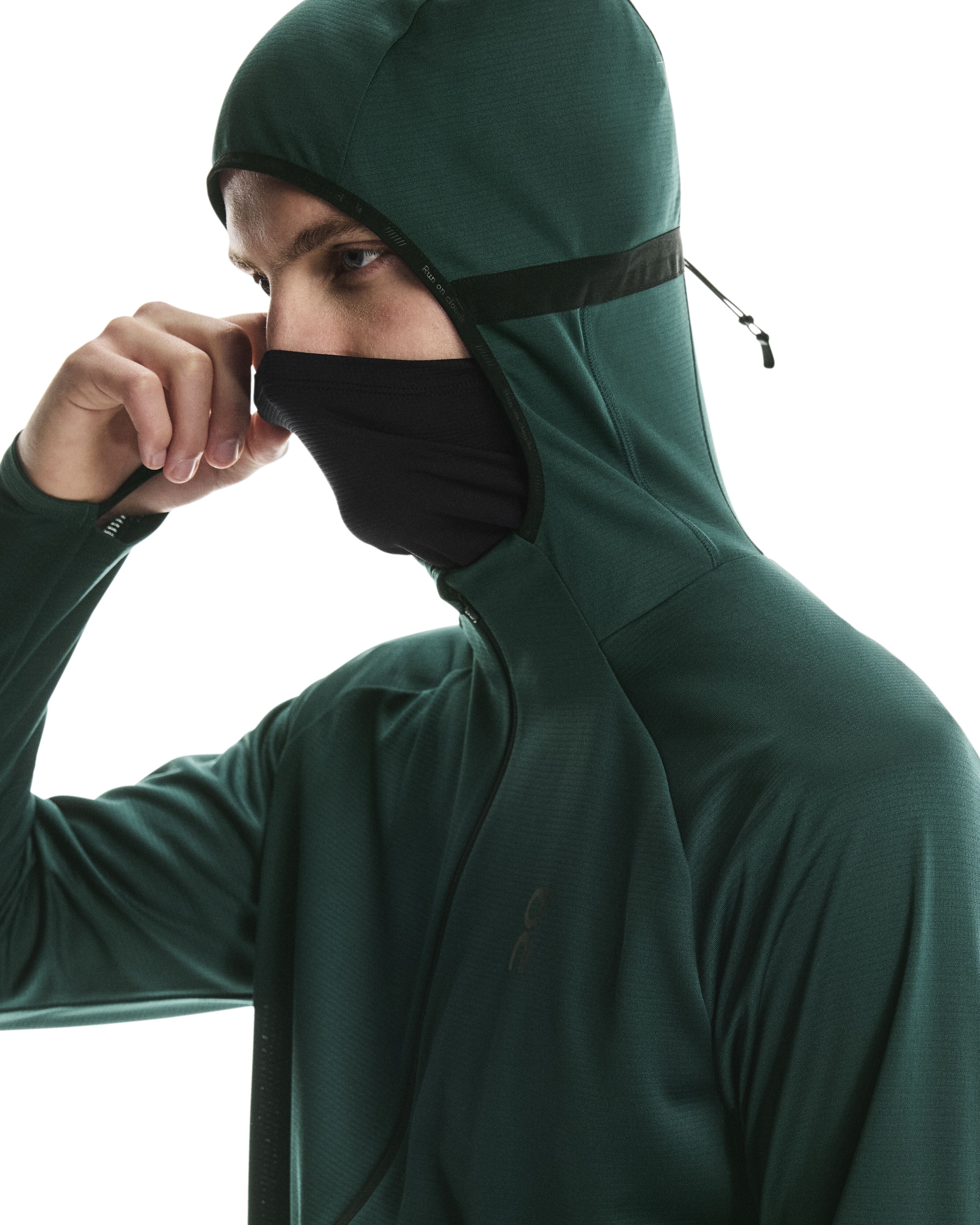 MEN'S CLIMATE ZIP HOODIE - SPIRULINA | Performance Running Outfitters