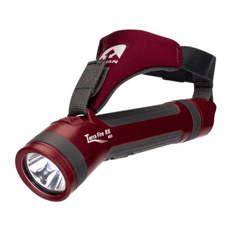 NATHAN TERRA FIRE 400 RX FLASHLIGHT - RED/WHITE Default Title