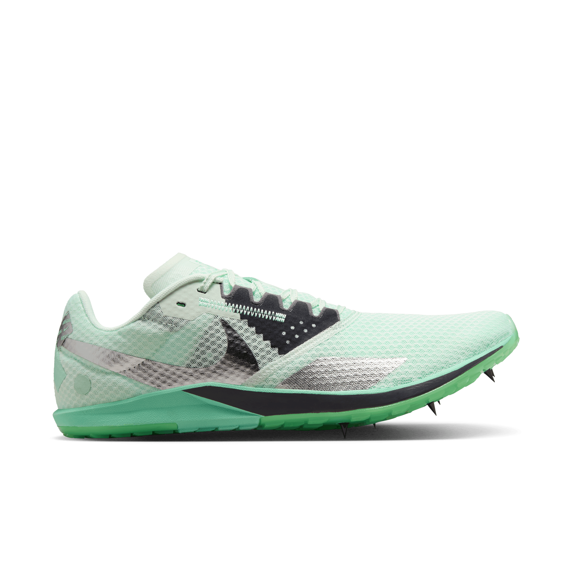 NIKE ZOOM RIVAL XC 6 - 300 BARELY GREEN/METALLIC SILVER-GREEN GLOW 3.0