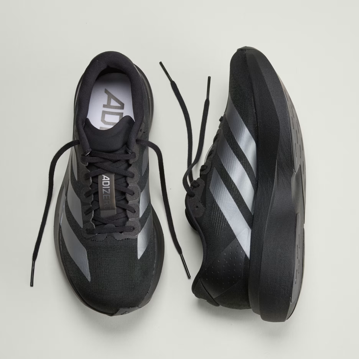 WOMEN'S ADIZERO EVO SL - B - CORE BLACK/IRON METALLIC - SIZE 8.5