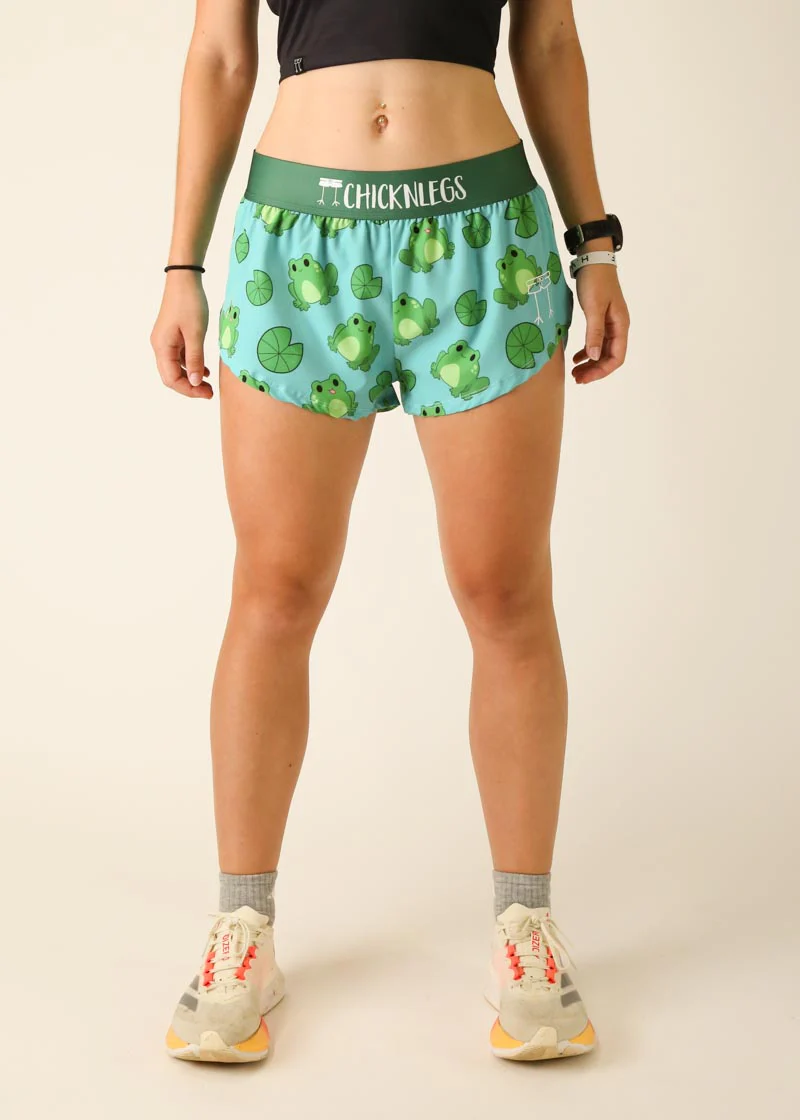 Nike Aeroswift Running Shorts ChicknLegs Women's Green Llamas