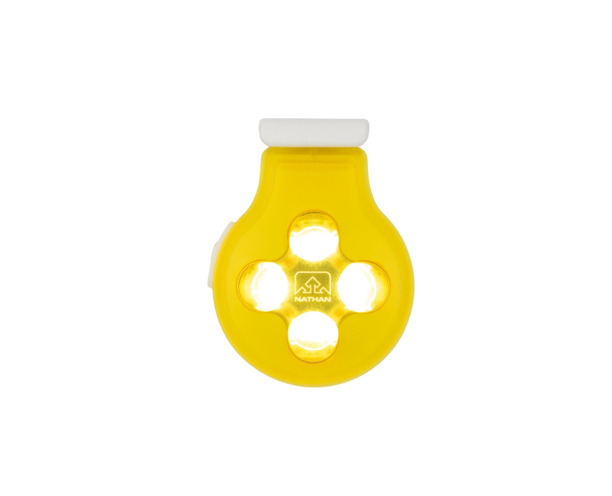 NATHAN HYPERBRITE ORB STROBE CLEARANCE VIBRANT YELLOW/WHITE