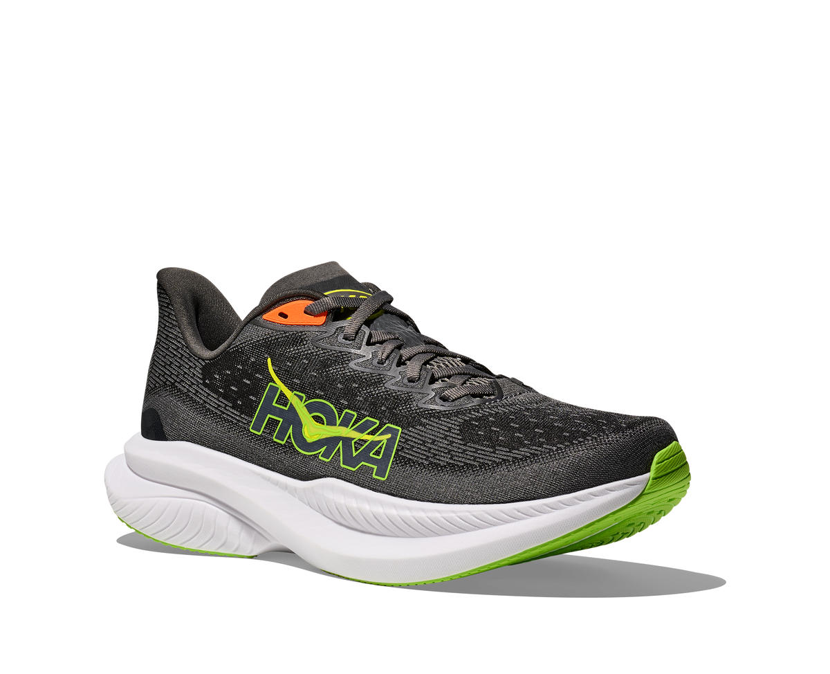 MEN'S MACH 6 - D - GRAVEL/ASPHALT GREY | Performance Running