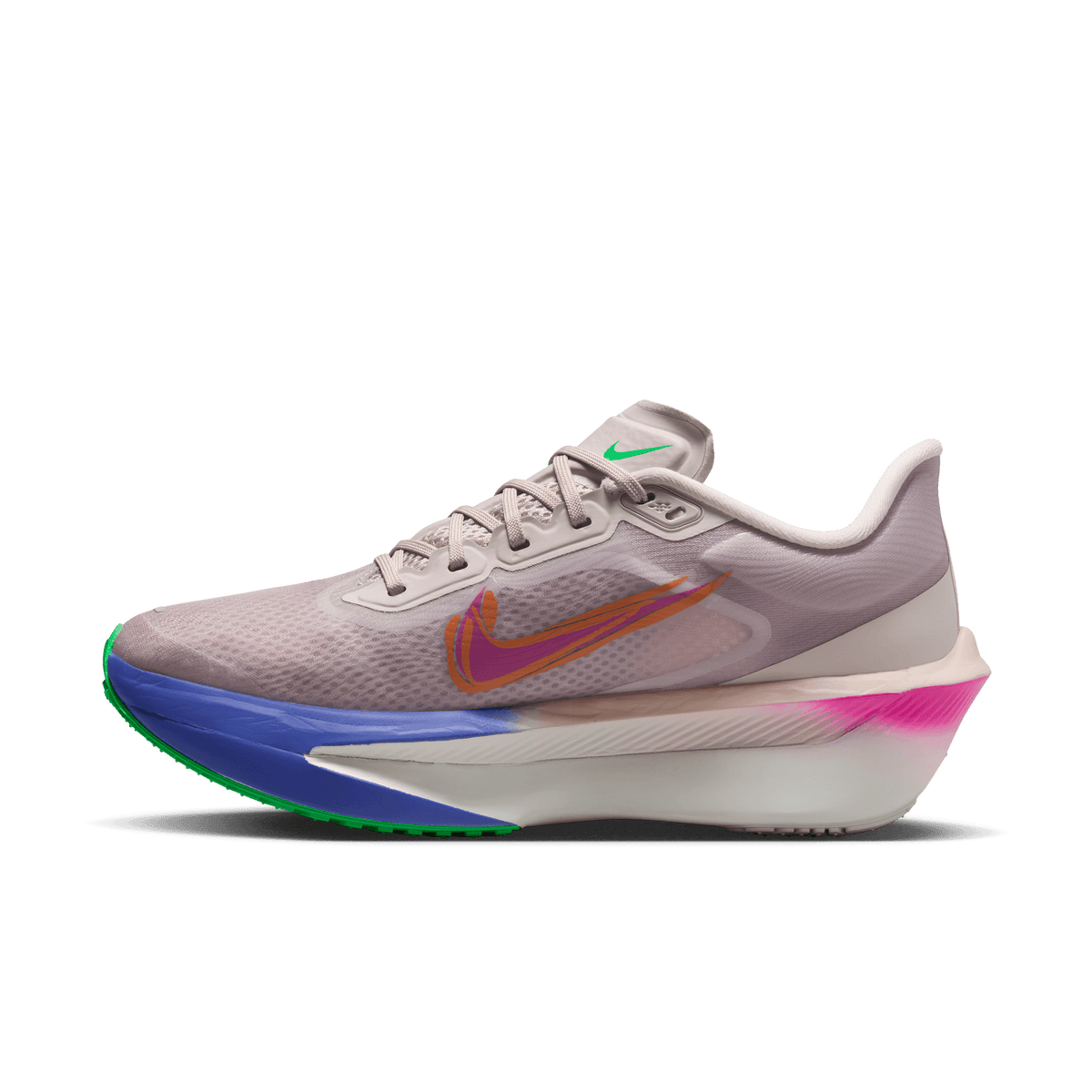 WOMEN'S ZOOM FLY 6 EK - B - SILT RED/GREEN SHOCK | Performance