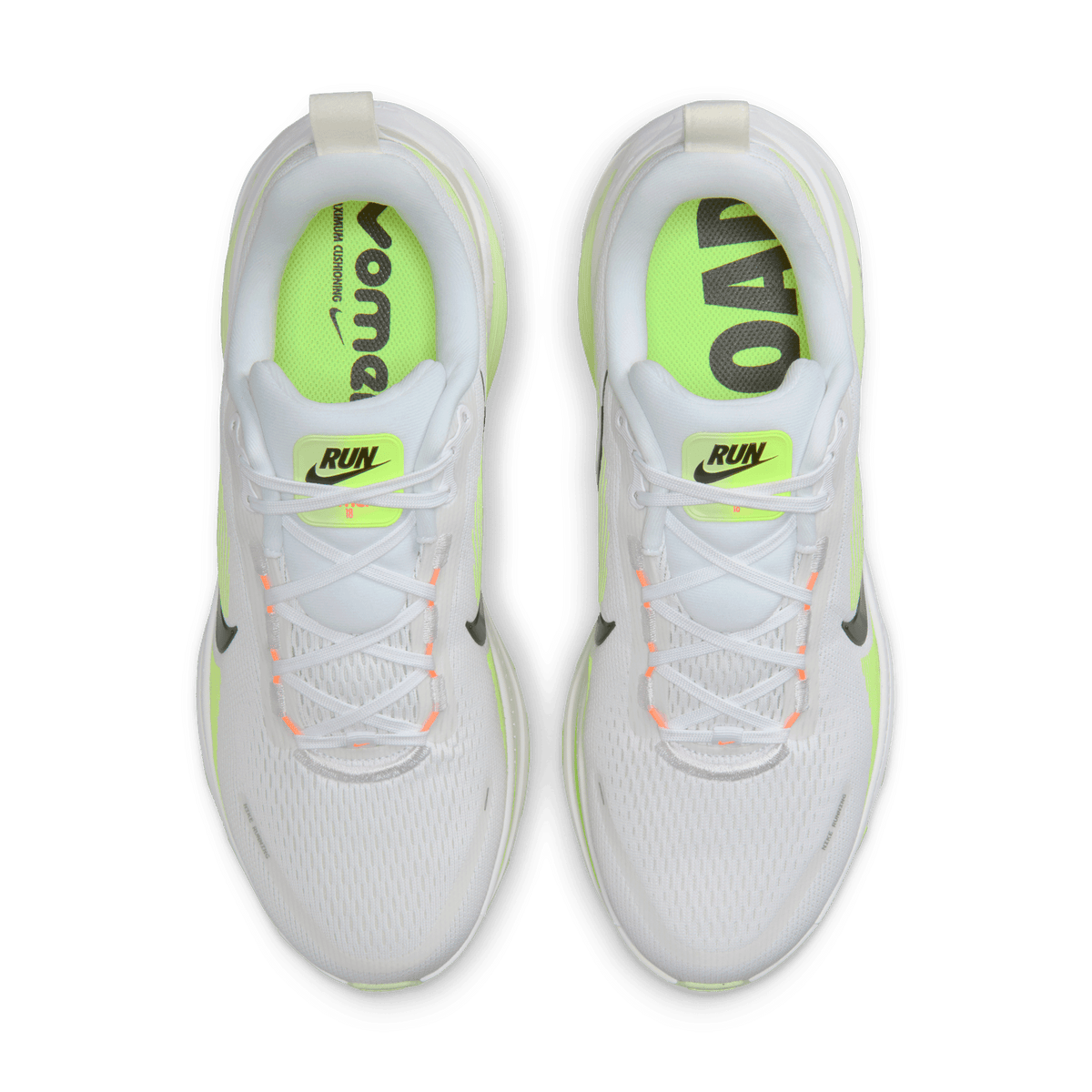 MEN'S VOMERO 18 - D - WHITE/BLACK/VOLT | Performance Running