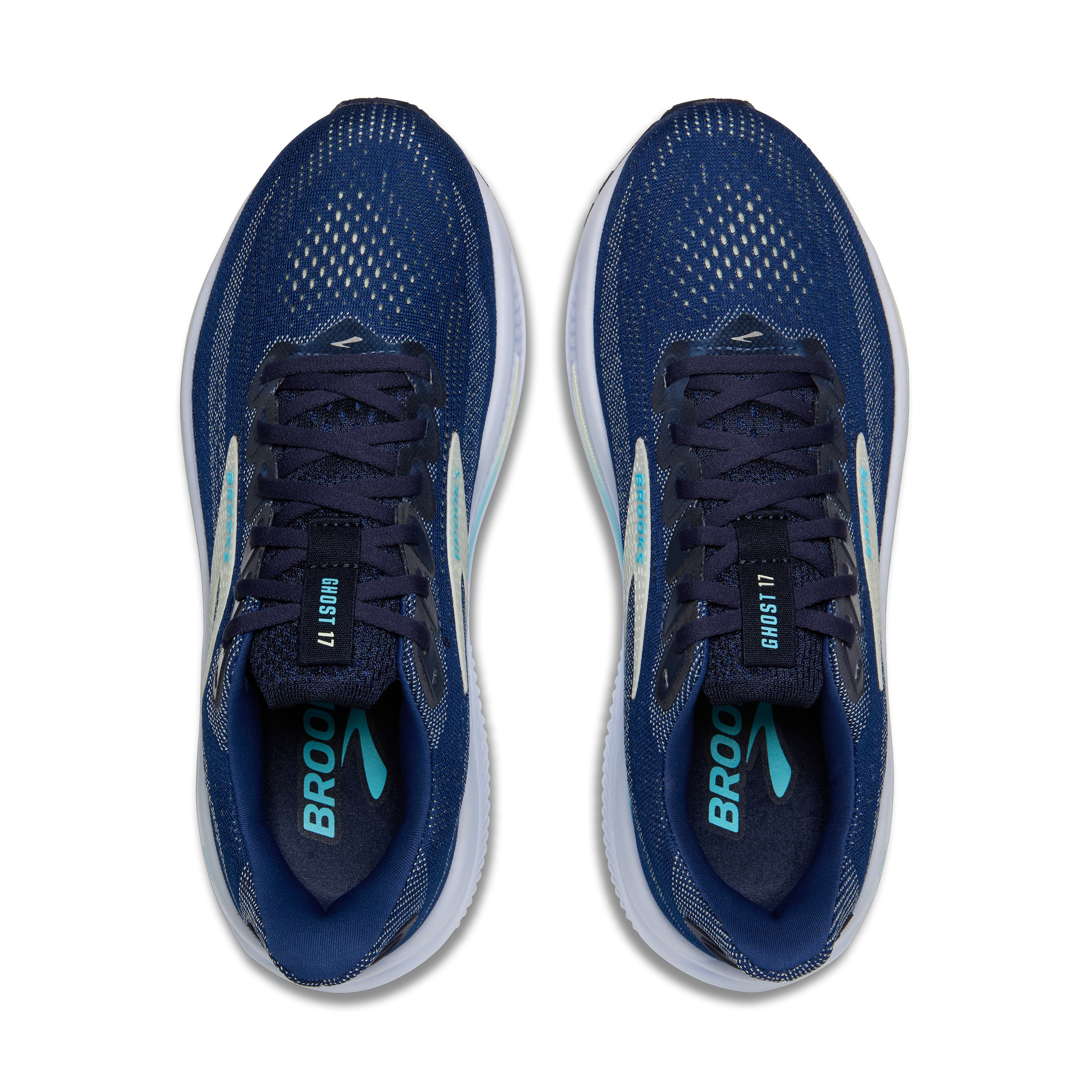 WOMEN'S GHOST 17 - B - 458 NAVY/GREEN/TURQUOISE | Performance