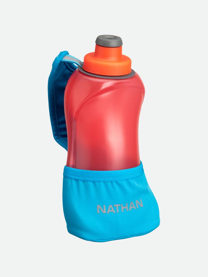 NATHAN QUICK SQUEEZE LITE 18OZ - BLUE ME AWAY/HIBISCUS - CLEARANCE 