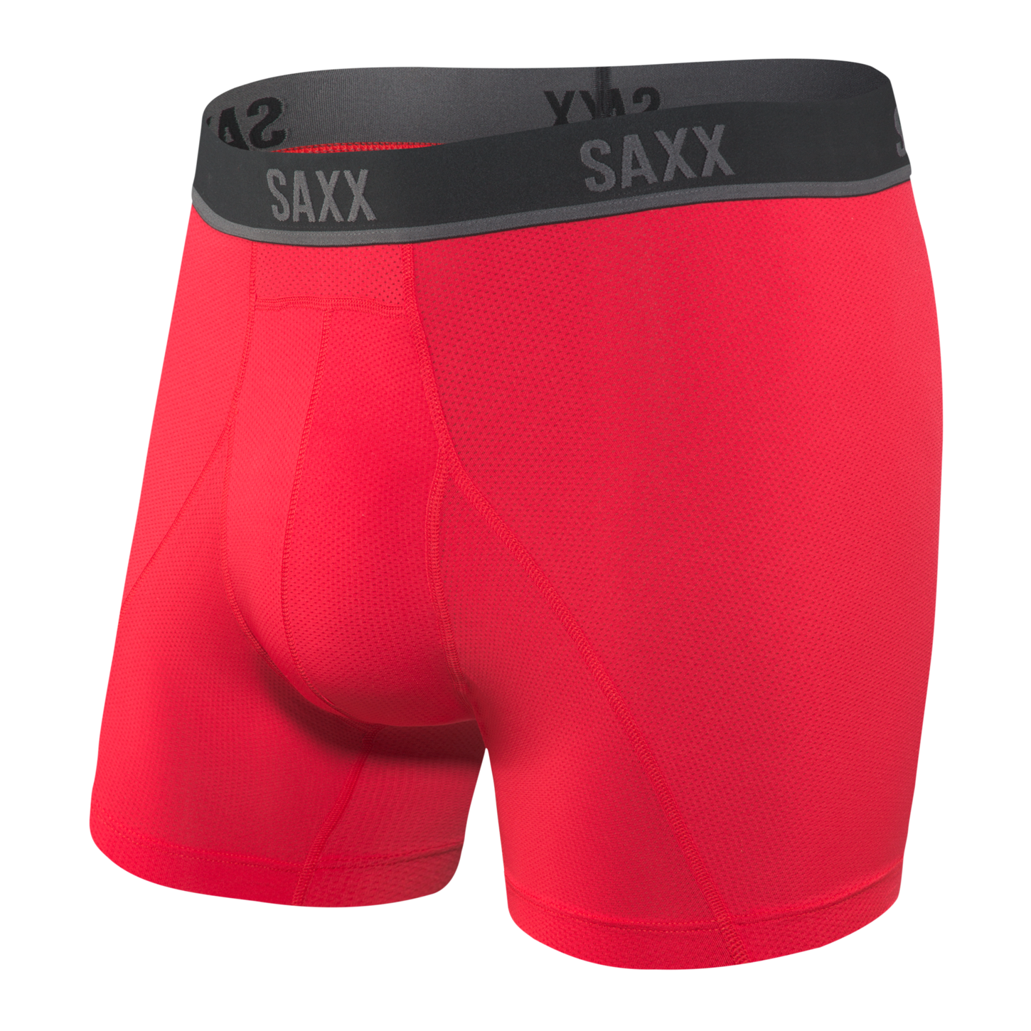 SAXX MEN'S KINETIC HD BOXER BRIEF CLEARANCE RED
