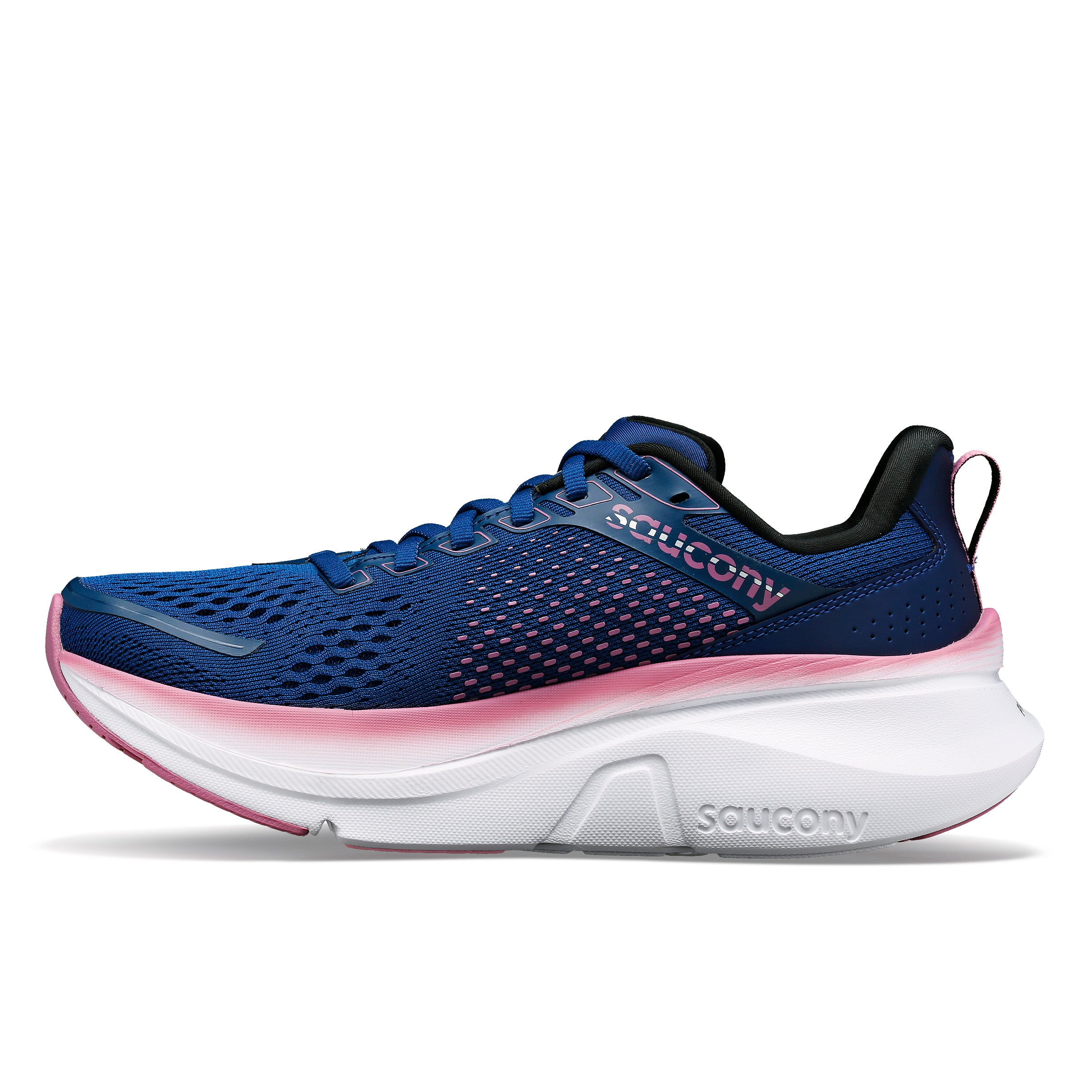 SAUCONY WOMEN'S GUIDE 17 - B - 106 NAVY/ORCHID 