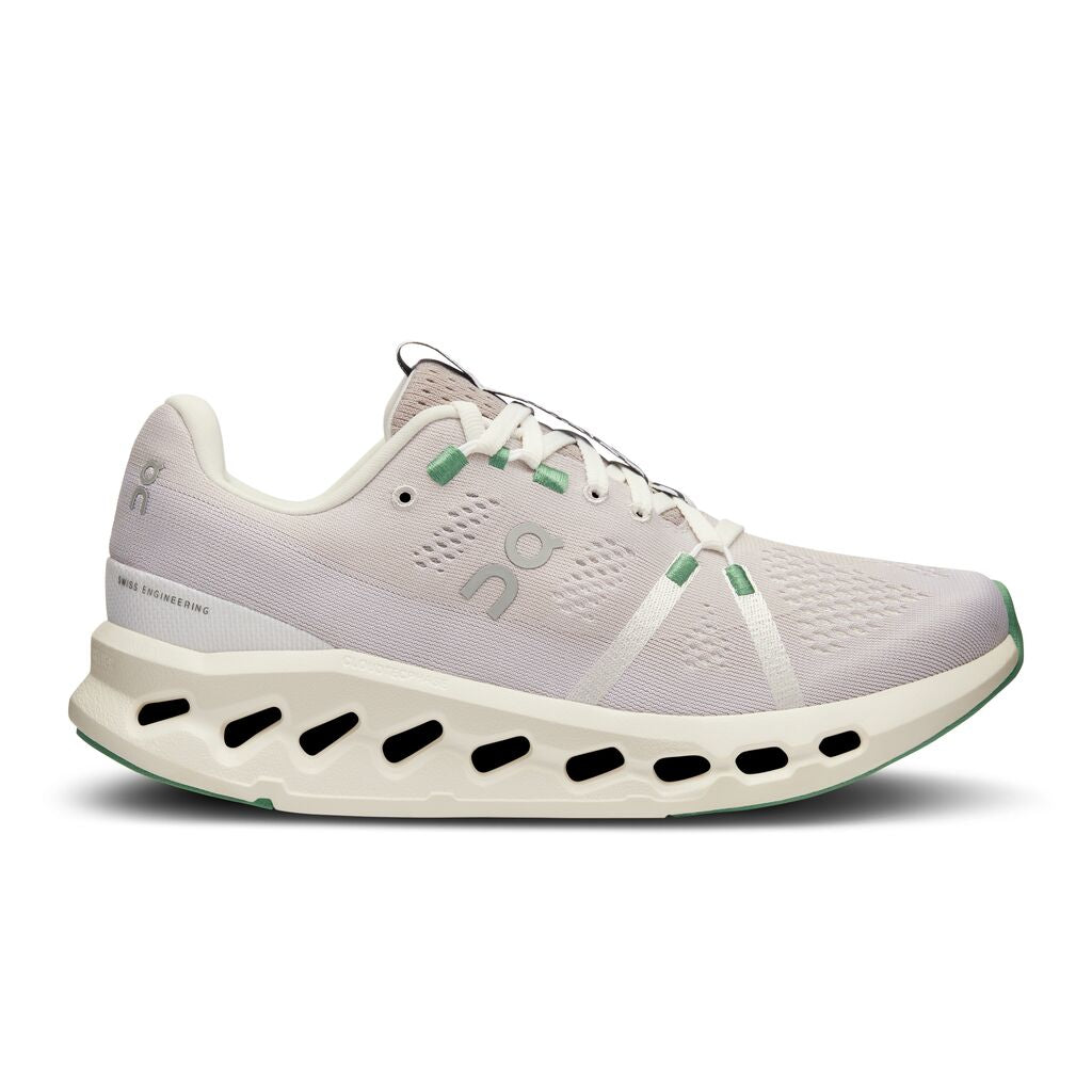 WOMEN'S CLOUDSURFER - B - PEARL/IVORY | Performance Running Outfitters