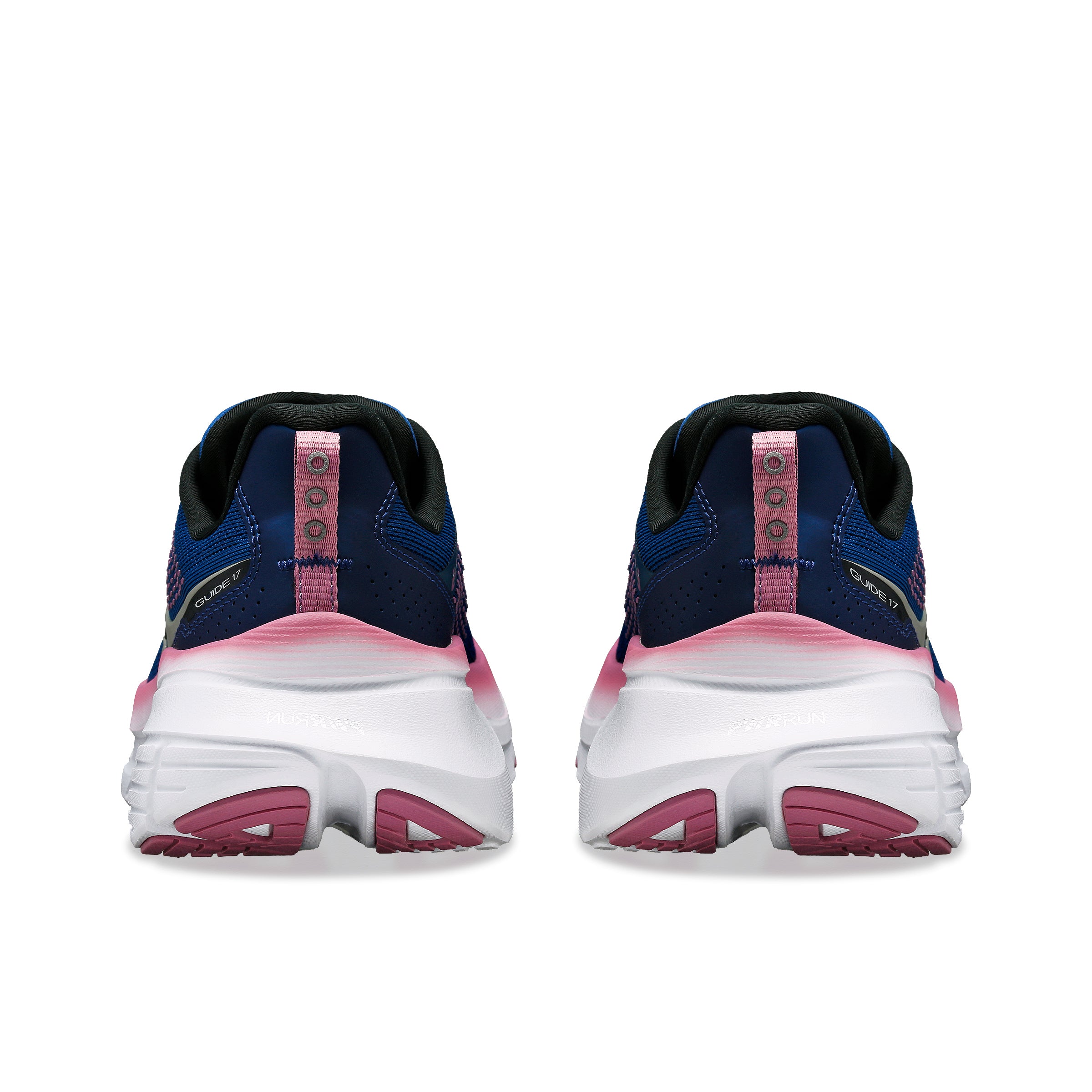 SAUCONY WOMEN'S GUIDE 17 - B - 106 NAVY/ORCHID 