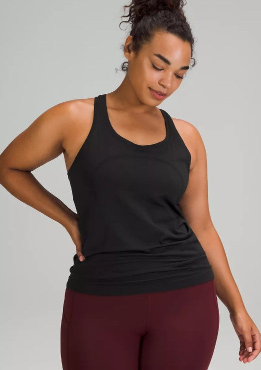 Lululemon Swiftly Tank Top Black purchases Size 2