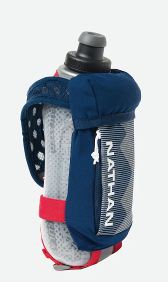 NATHAN QUICK SQUEEZE INSULATED 18OZ ESTATE BLUE/WHITE