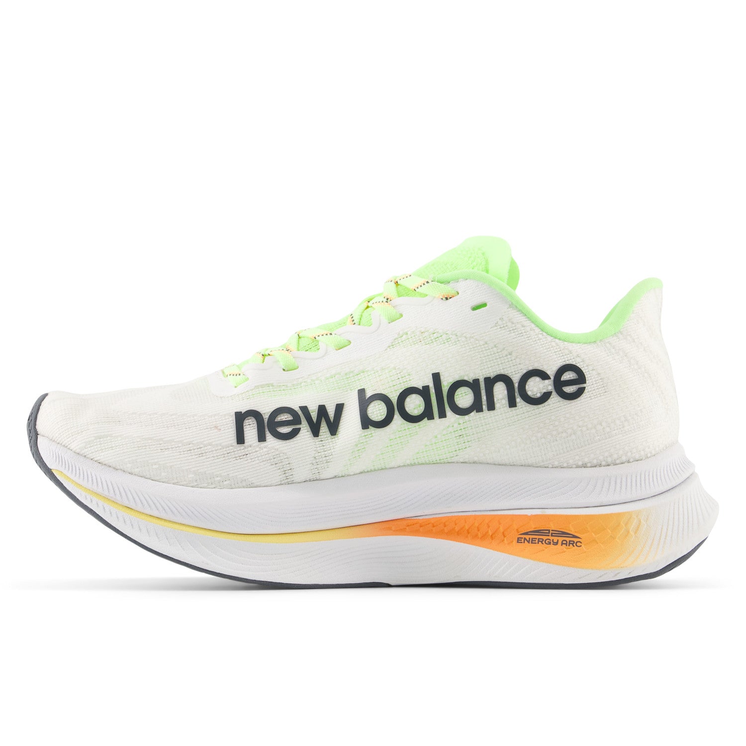 NEW BALANCE WOMEN'S FUELCELL SUPERCOMP TRAINER V2 - B - CA3 WHITE/BLEACHED LIME 