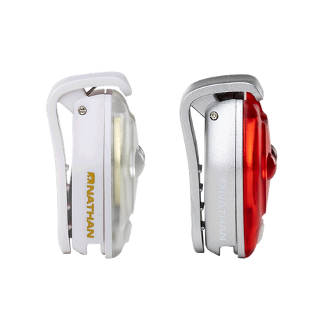 NATHAN HYPERBRIT STROBE 2PK - WHT/RED
