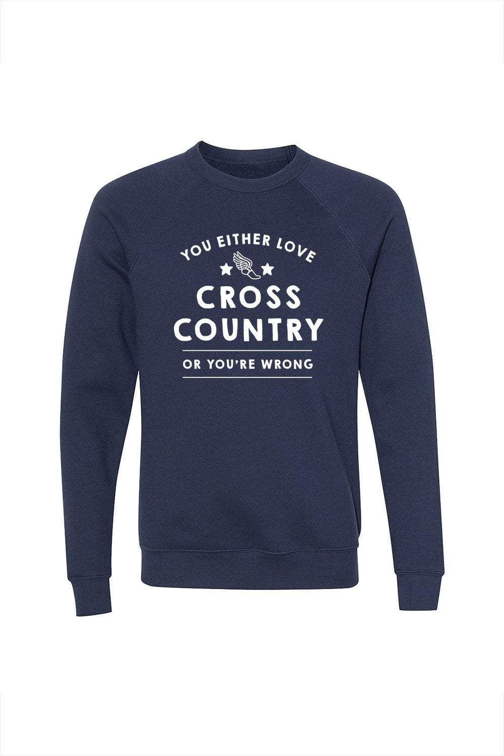 WOMEN S CROSS COUNTRY LOVE SWEATSHIRT