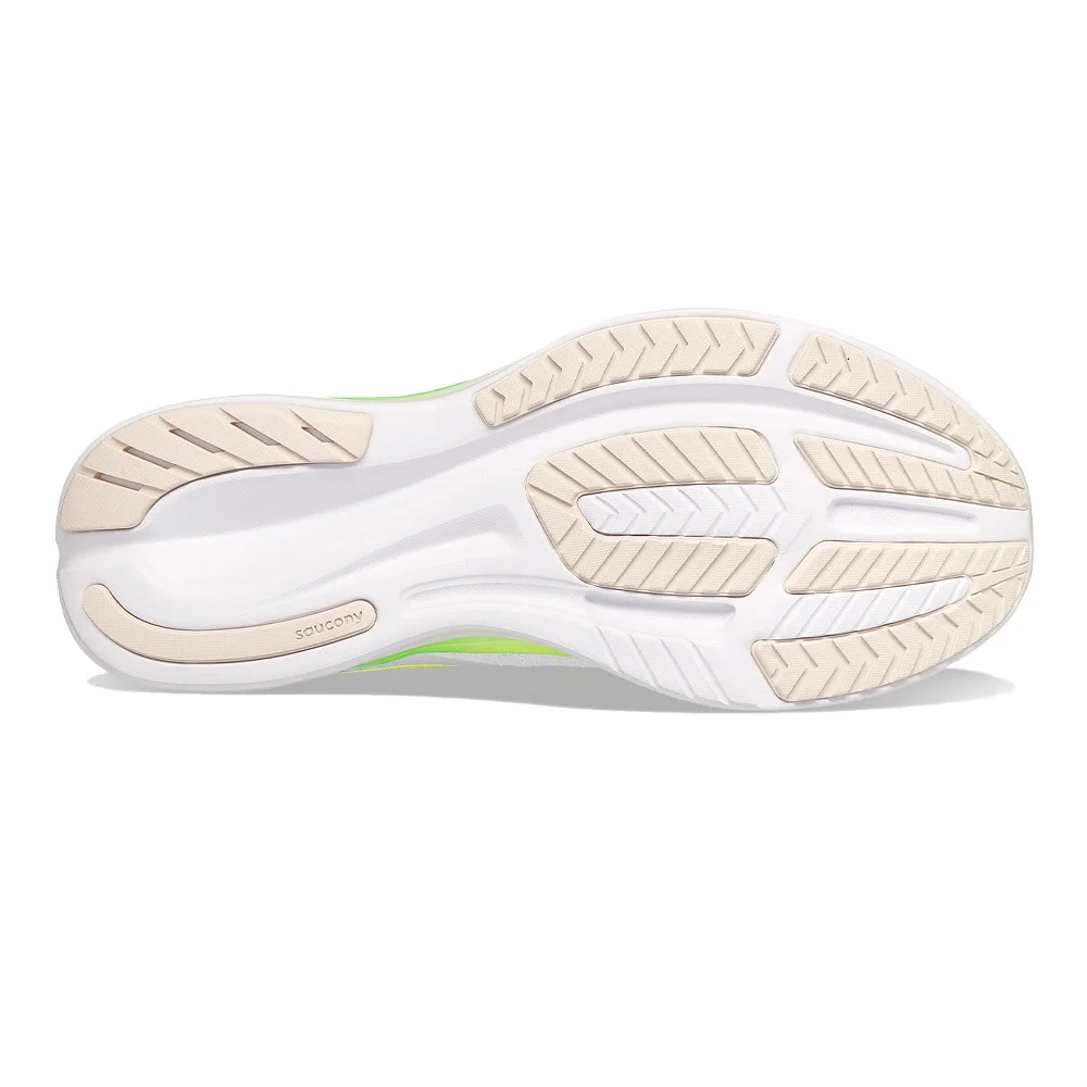 MEN'S RIDE 16 - D - 75 WHITE/SLIME | Performance Running Outfitters