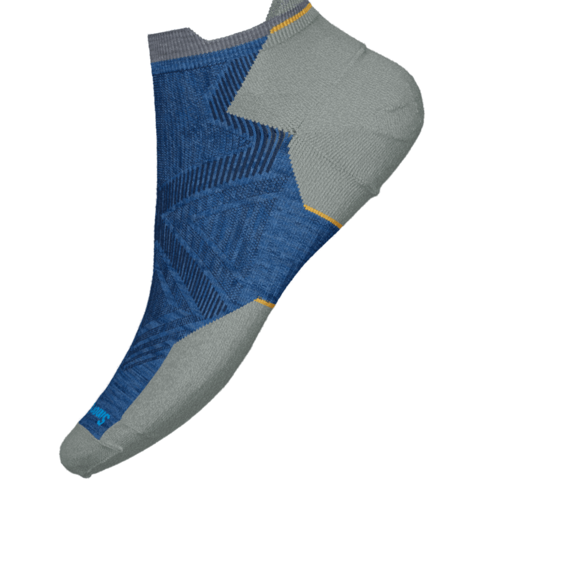 SMARTWOOL RUN TARGETED CUSHION LOW ANKLE SOCK CLEARANCE E18 NEPTUNE BLUE