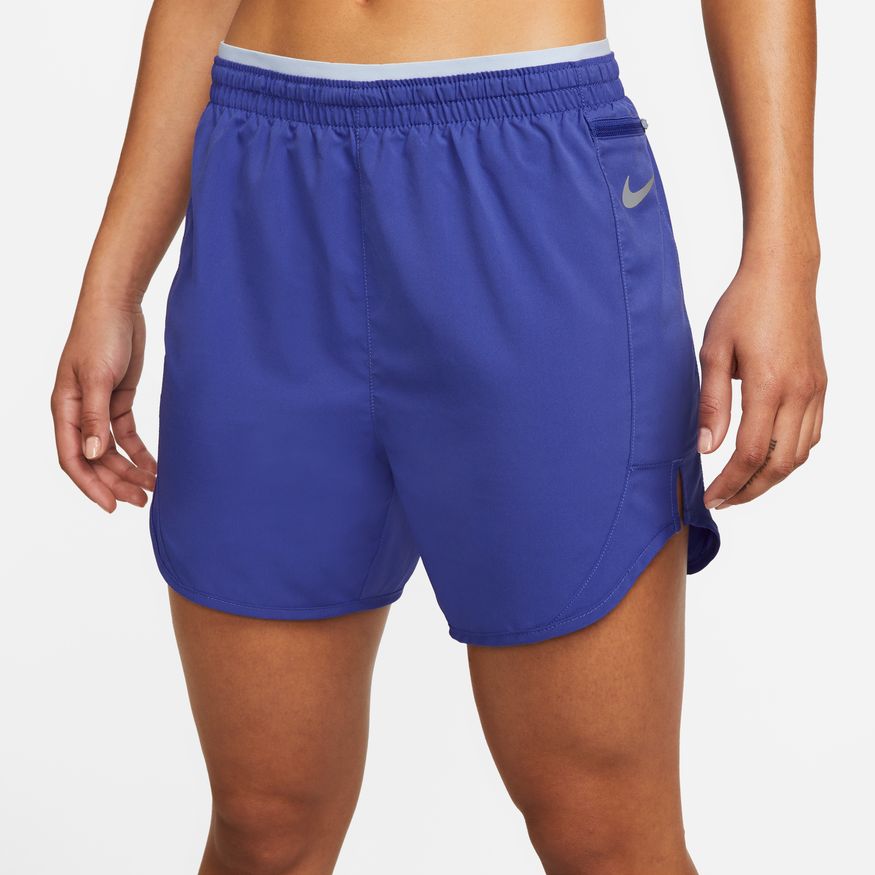 NIKE WOMEN'S TEMPO LUXE SHORTS CLEARANCE 430 LAPIS/ROYAL TINT