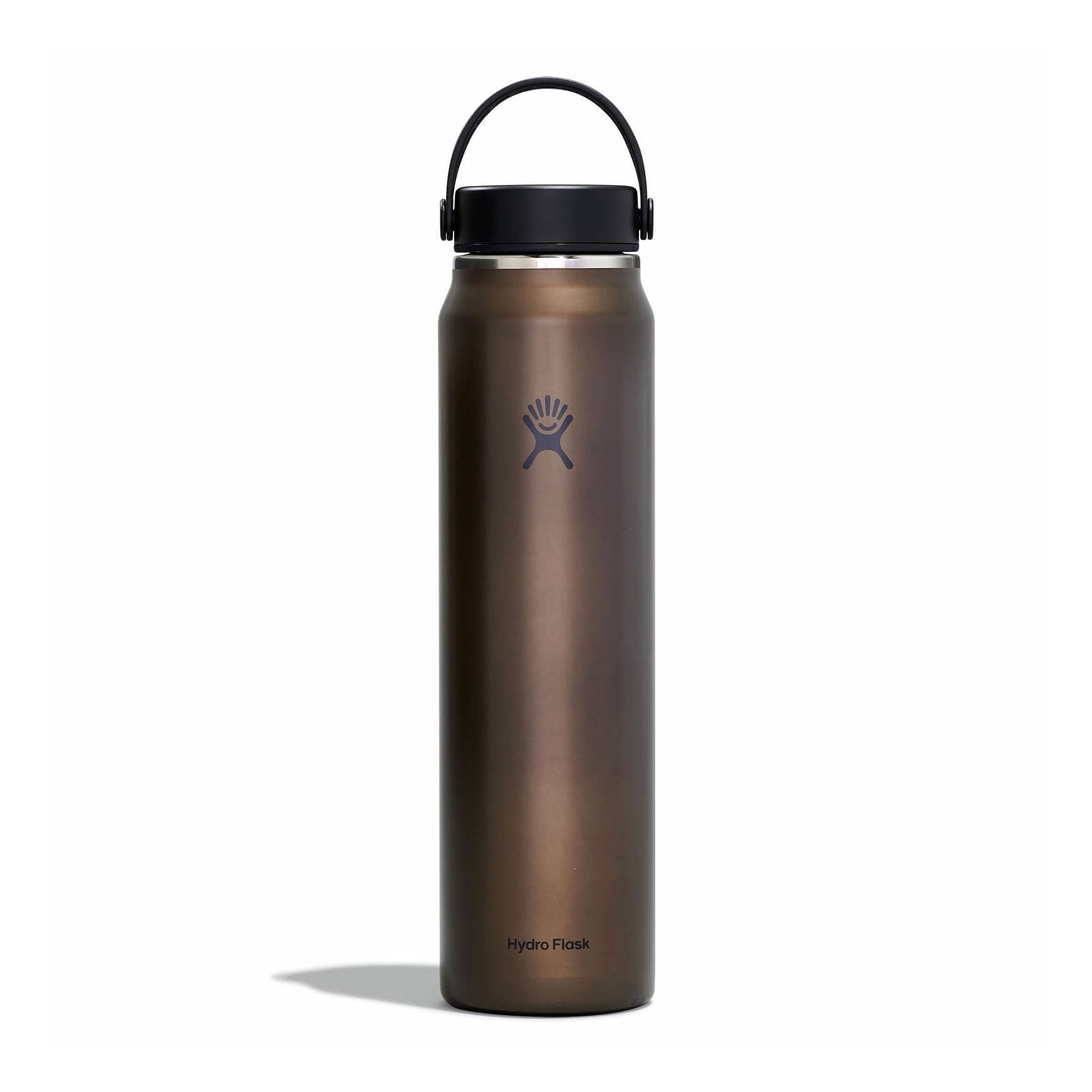 HYDRO FLASK 40OZ LIGHTWEIGHT WIDE MOUTH TRAIL SERIES OBSIDIAN