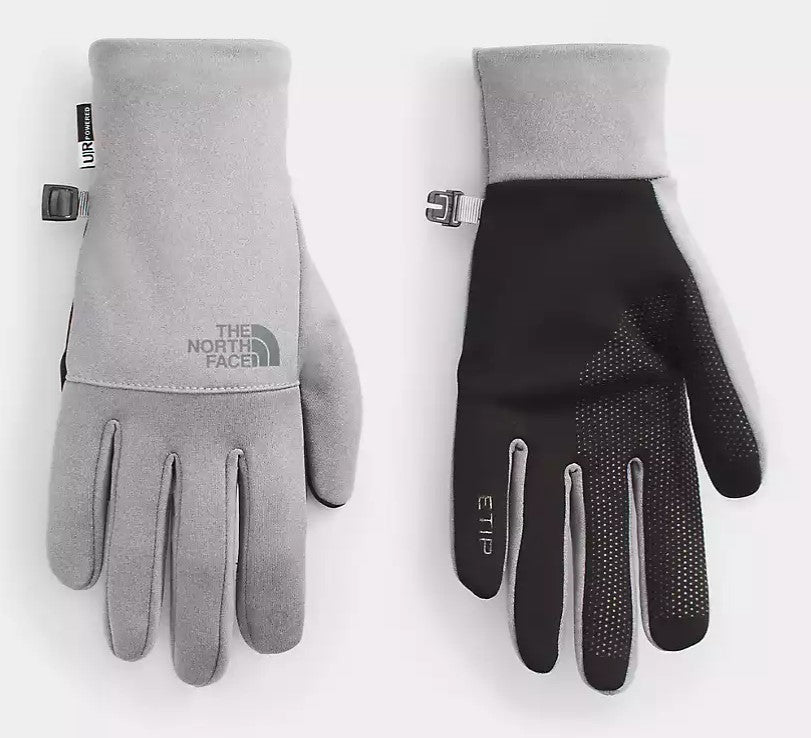 THE NORTH FACE ETIP RECYCLED GLOVE DYY MEDIUM GREY HEATHER