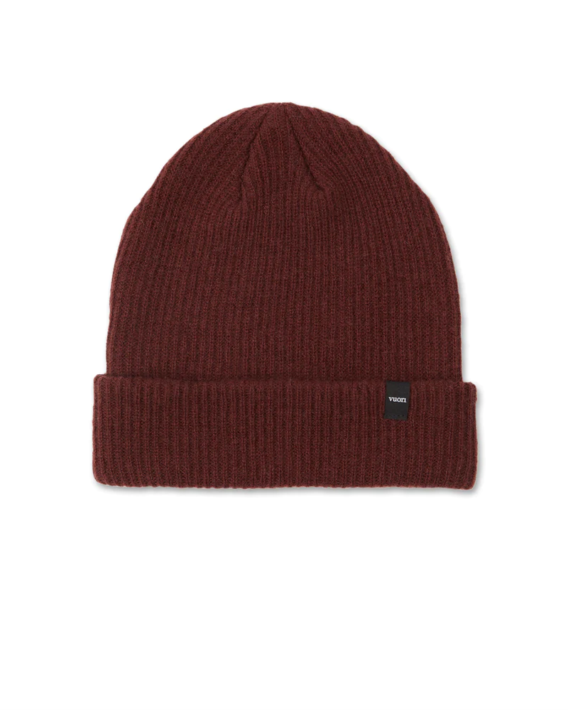 Douglas Beanie Douglas Beanie – Black Cashmere Beanie – Headwear – Vuori main image 3