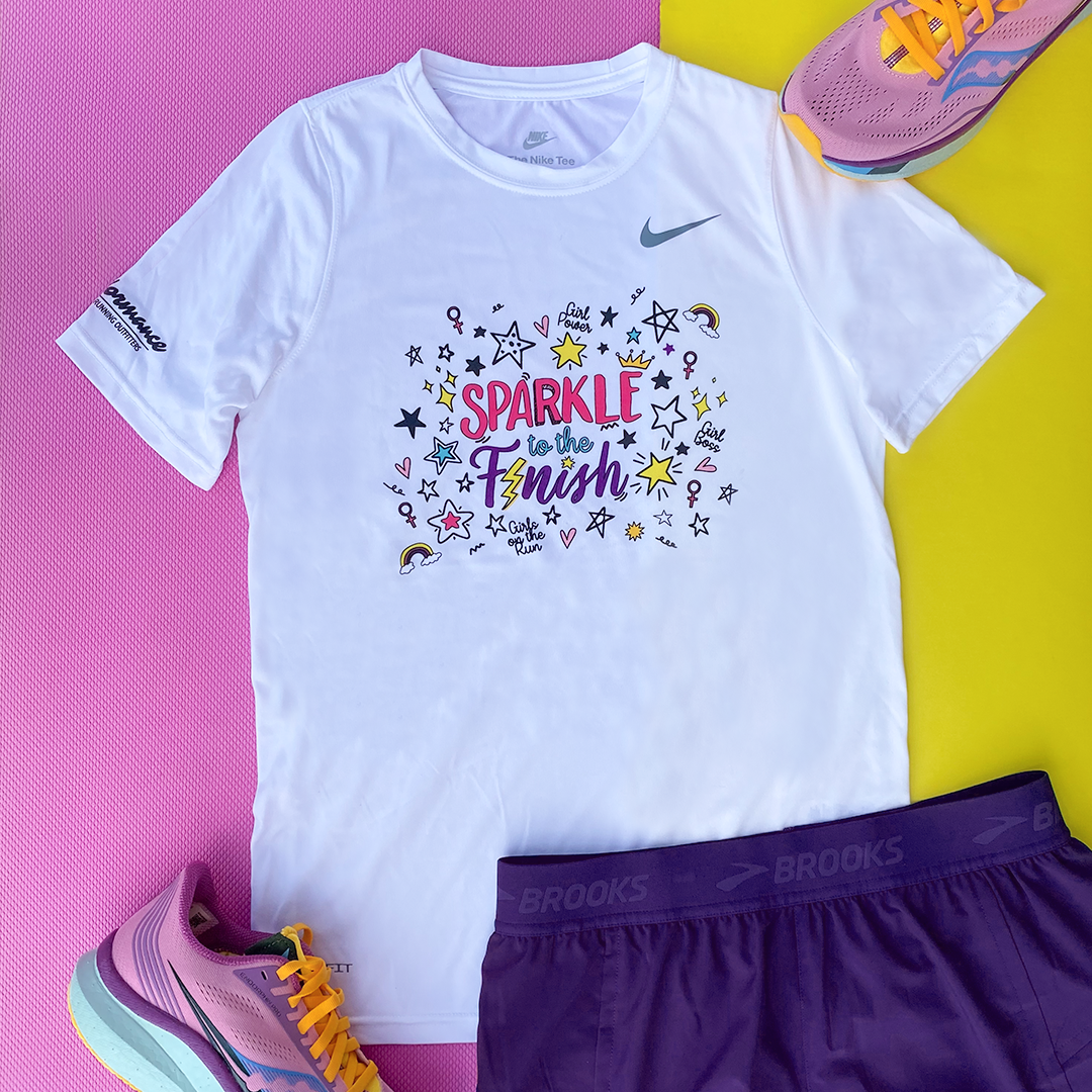 Girls online running shirt