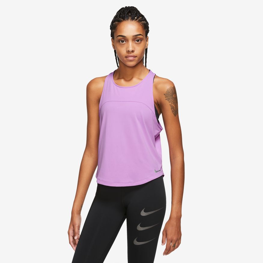 lululemon athletica Ultralight Reflective Running Tank Top in Purple