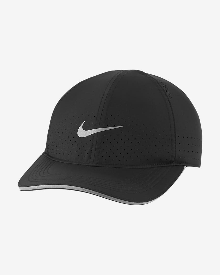Nike Adult Unisex Dry AEROBILL Featherlight Running Hat, Opti