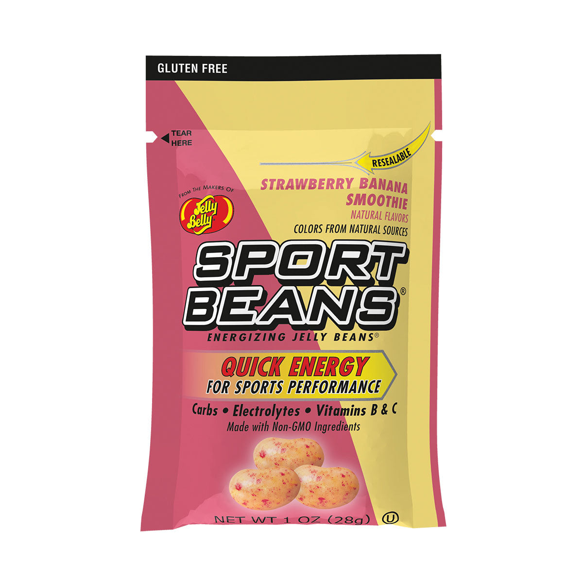 JELLY BELLY JELLY BELLY BEANS STRAWBERRY BANANA SMOOTHIE
