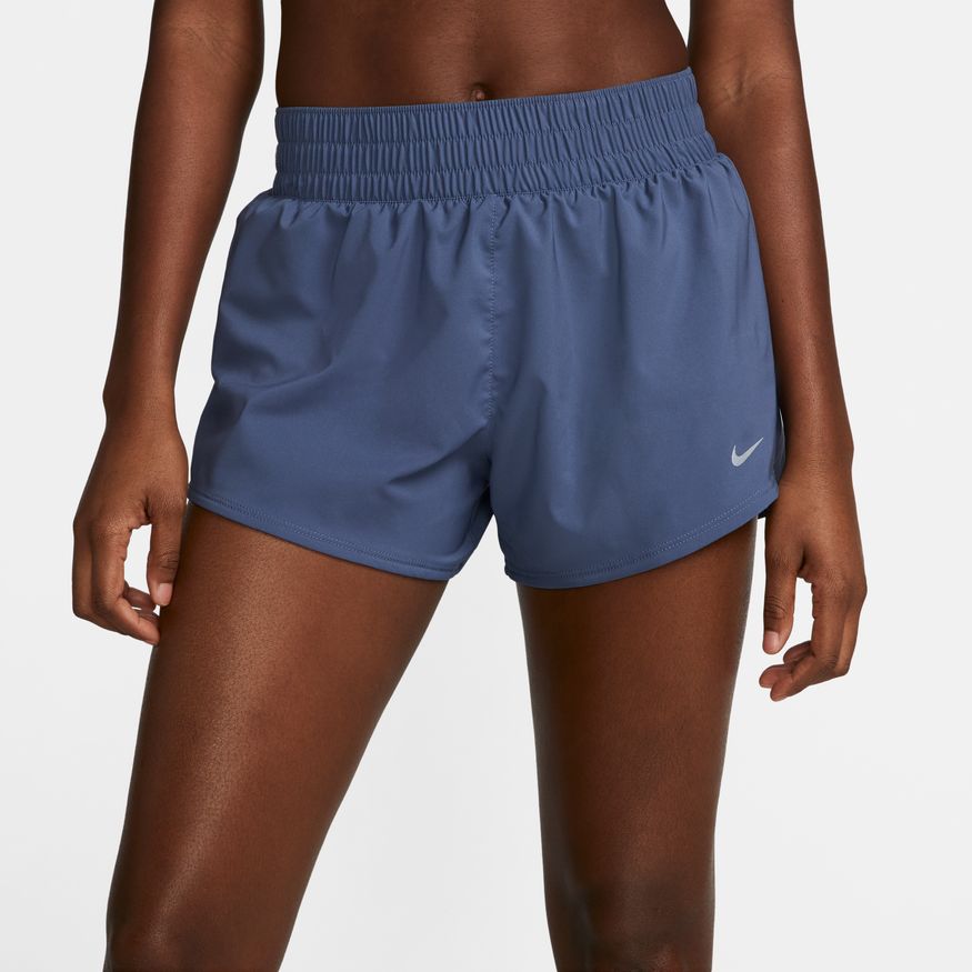 NIKE WOMEN'S DRI FIT ONE SHORT - 491 DIFFUSED BLUE - CLEARANCE XS